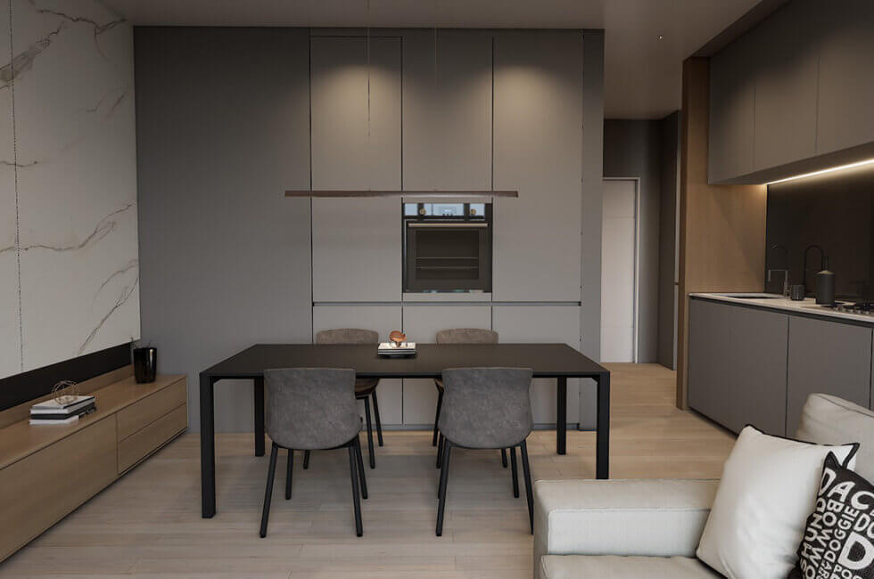 Interior walkthrough animation