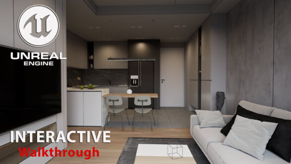 Unreal engine interactive architecture walkthrough